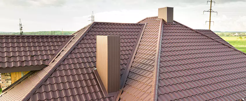 Residential Chimney Flashing Restoration in Bay Shore, NY