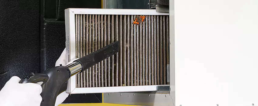 Clogged Air Duct Cleaning Process in Bay Shore, NY