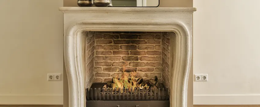 Vintage-style Fireplace Redesign in Bay Shore, New York