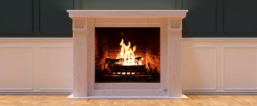 Open Flame Wood-Burning Fireplace Installation Services in Bay Shore, New York