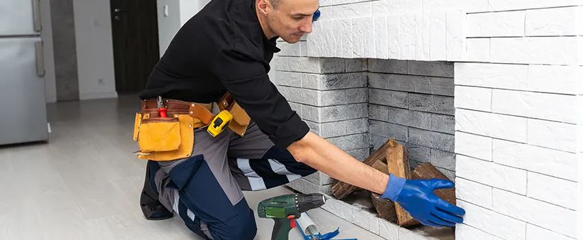 Fireplace Damaged Damper Frame Repair Services in Bay Shore, New York